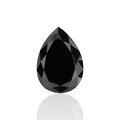 GIA 11.36 Carat Natural Fancy Black Pear Diamond SE-7892GN