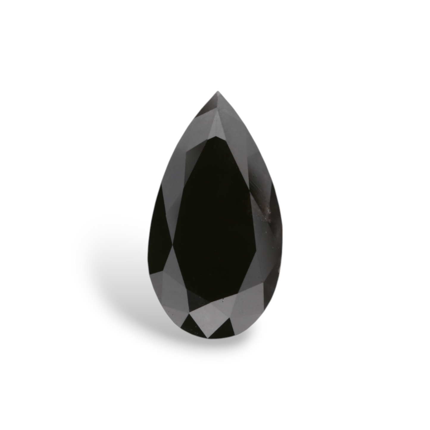 GIA 2.01 Carat Natural Fancy Black Pear Diamond SE-7898GN