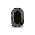 GIA 1.26 Carat Natural Fancy Black Oval Diamond SE-7914GN