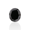 GIA 5.39 Carat Natural Fancy Black Oval Diamond SE-7915GN