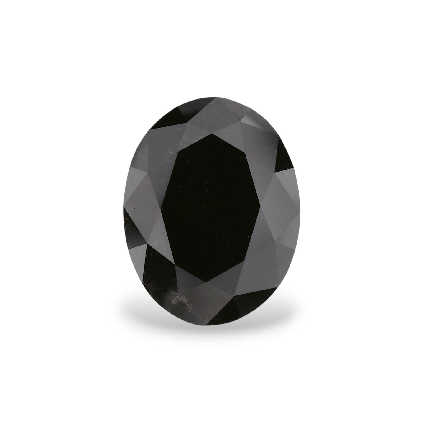 GIA 2.37 Carat Natural Fancy Black Oval Diamond SE-7916GN
