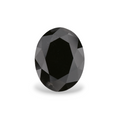 GIA 2.37 Carat Natural Fancy Black Oval Diamond SE-7916GN