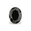 GIA 2.37 Carat Natural Fancy Black Oval Diamond SE-7916GN