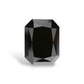 GIA 3.93 Carat Natural Fancy Black Radiant Diamond SE-7922GN