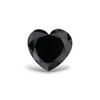GIA 3.58 Carat Natural Fancy Black Heart Diamond SE-7924GN