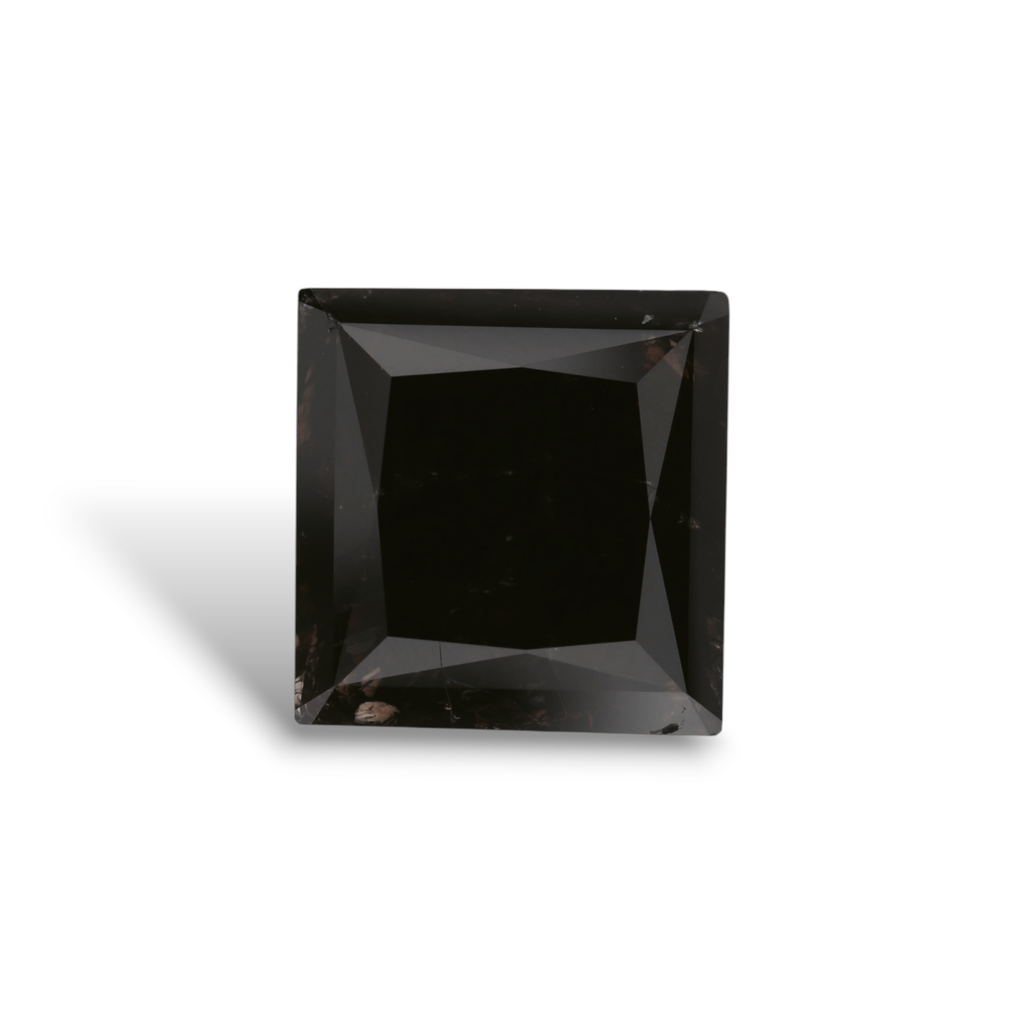 GIA 3.39 Carat Natural Fancy Black Princess Diamond SE-7928GN
