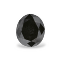 GIA 1.33 Carat Natural Fancy Black Oval Diamond SE-8188GN