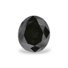 GIA 1.33 Carat Natural Fancy Black Oval Diamond SE-8188GN