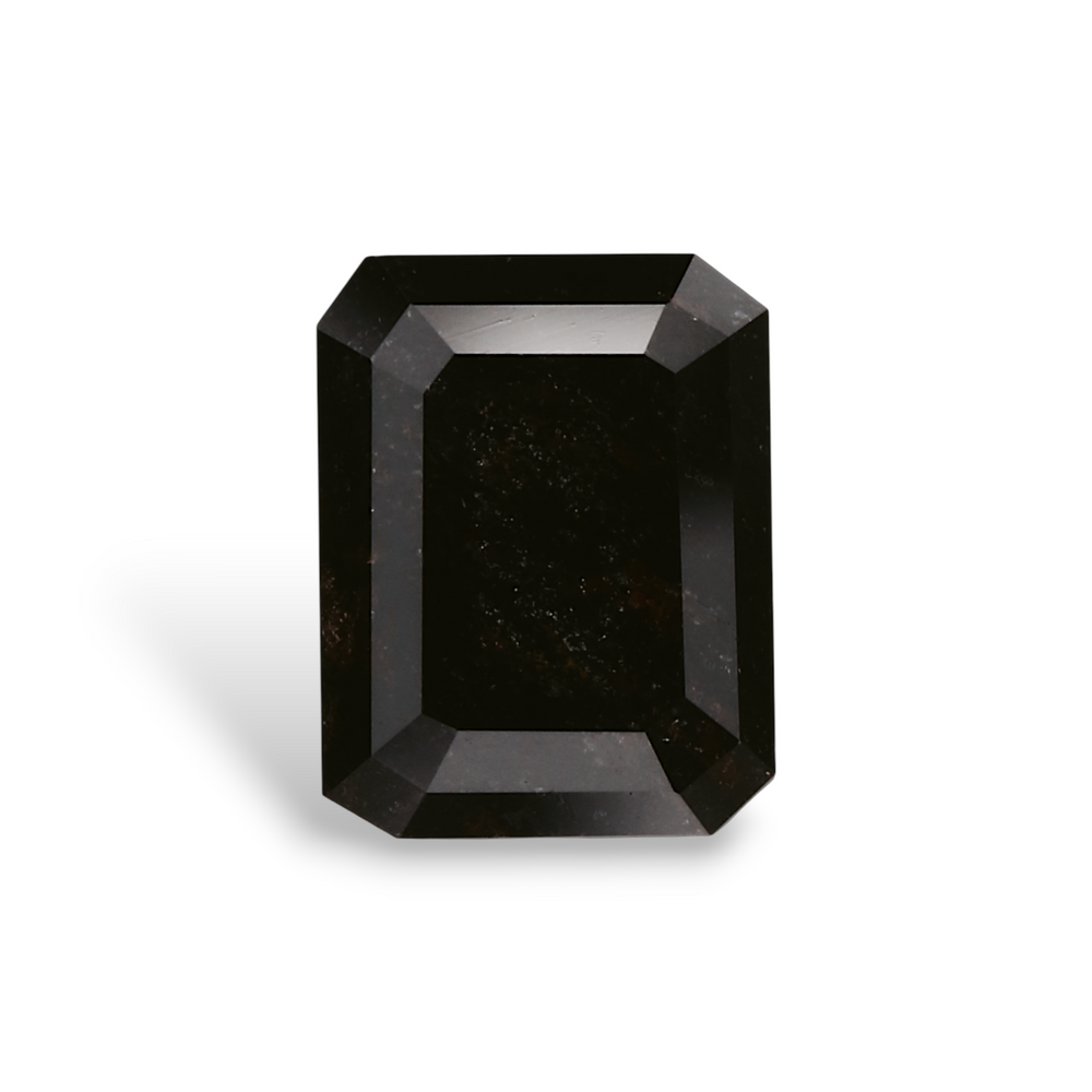 GIA 1.76 Carat Natural Fancy Black Emerald Diamond SE-8189GN