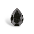 GIA 1.25 Carat Natural Fancy Black Pear Diamond SE-8198GN
