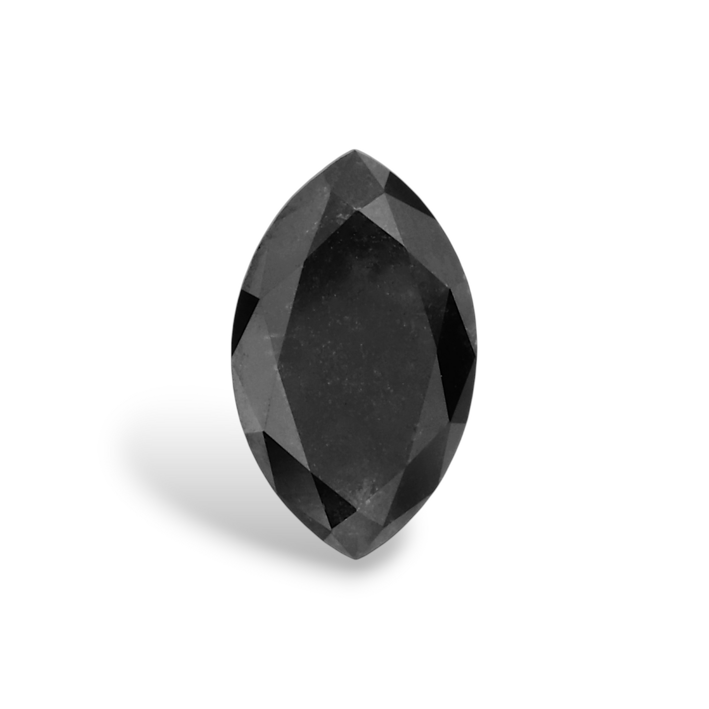 GIA 0.44 Carat Natural Fancy Black Marquise Diamond SE-8212GN