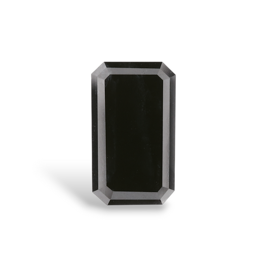GIA 2.34 Carat Natural Fancy Black Emerald Diamond SE-8239GN