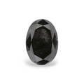 GIA 0.90 Carat Natural Fancy Black Oval Diamond SE-8240GN