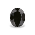 GIA 1.53 Carat Natural Fancy Black Oval Diamond SE-8242GN