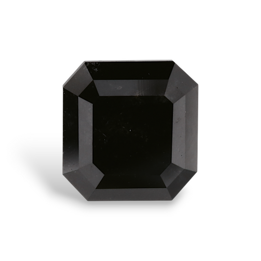 GIA 1.90 Carat Natural Fancy Black Sq emerald Diamond SE-8243GN