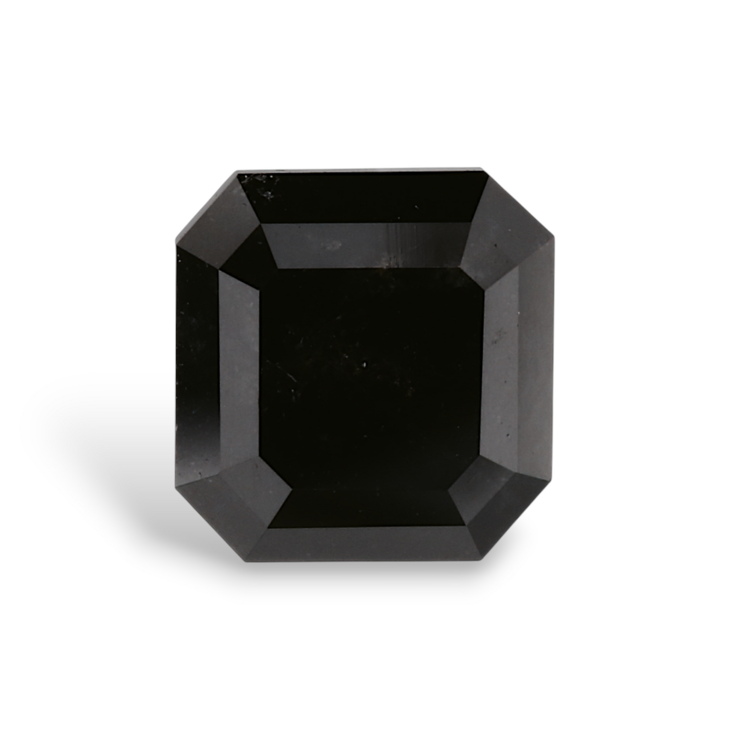 GIA 1.90 Carat Natural Fancy Black Sq emerald Diamond SE-8243GN