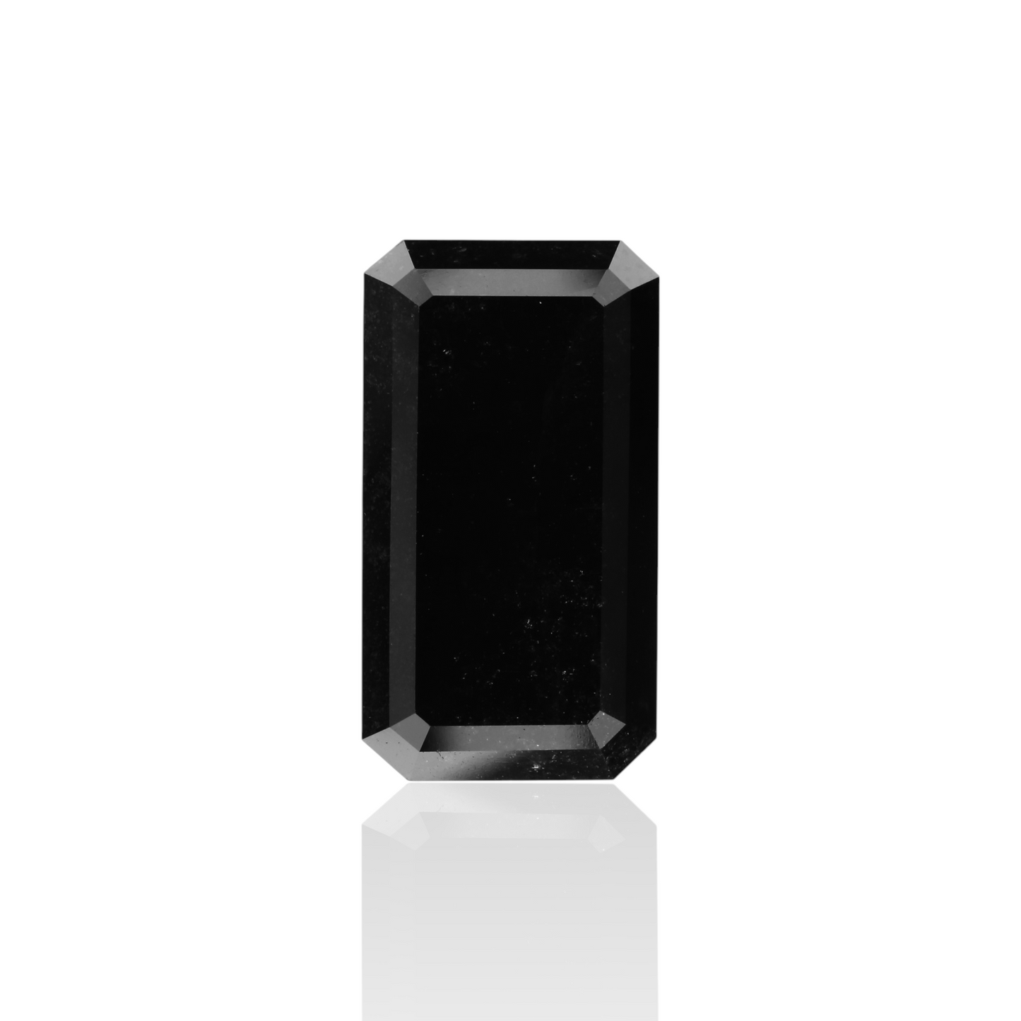 GIA 8.79 Carat Natural Fancy Black Emerald Diamond SE-8286GN