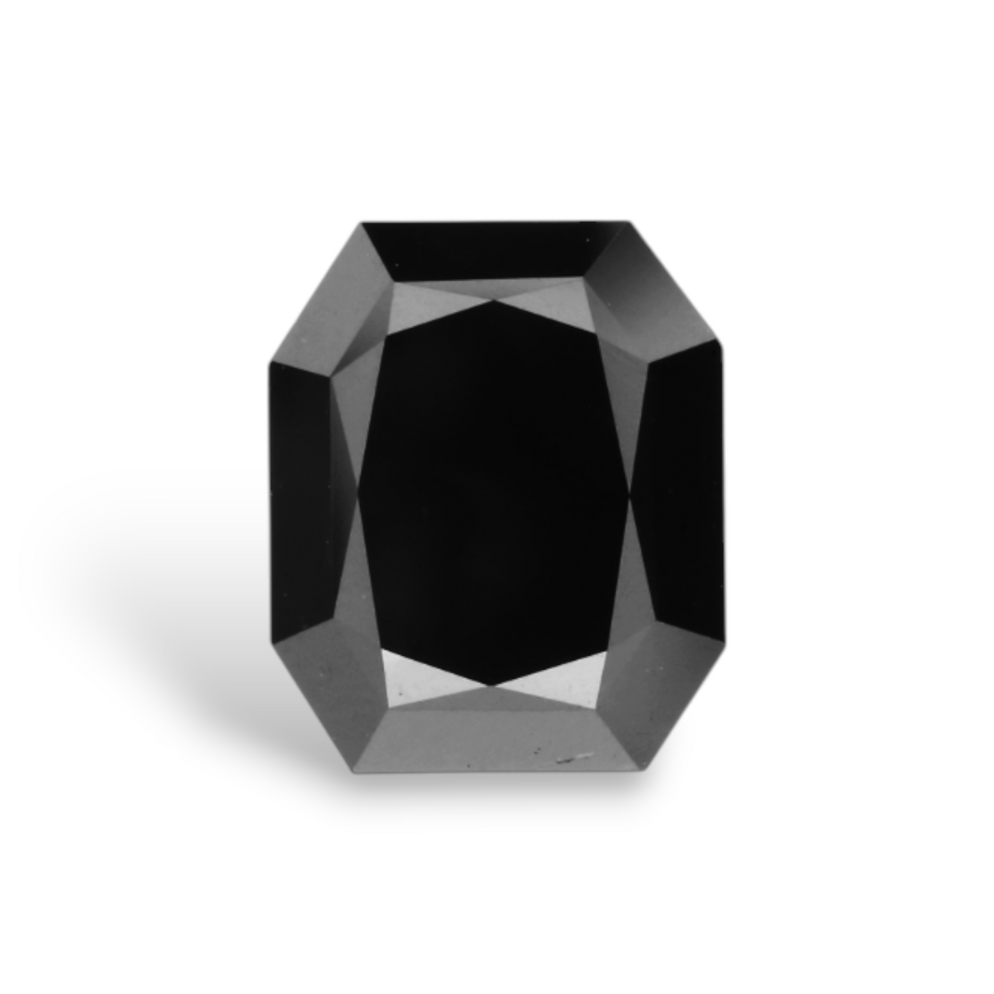 GIA 2.01 Carat Natural Fancy Black Radiant Diamond SE-8291GN