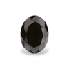 GIA 2.70 Carat Natural Fancy Black Oval Diamond SE-8302GN