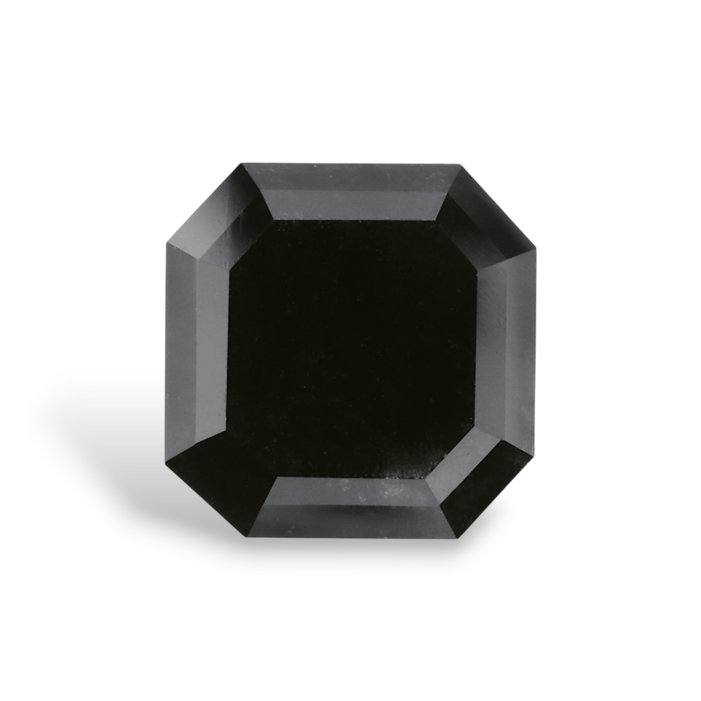 GIA 2.23 Carat Natural Fancy Black Sq emerald Diamond SE-8306GN