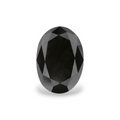 GIA 2.16 Carat Natural Fancy Black Oval Diamond SE-8307GN
