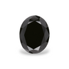 GIA 1.77 Carat Natural Fancy Black Oval Diamond SE-8310GN