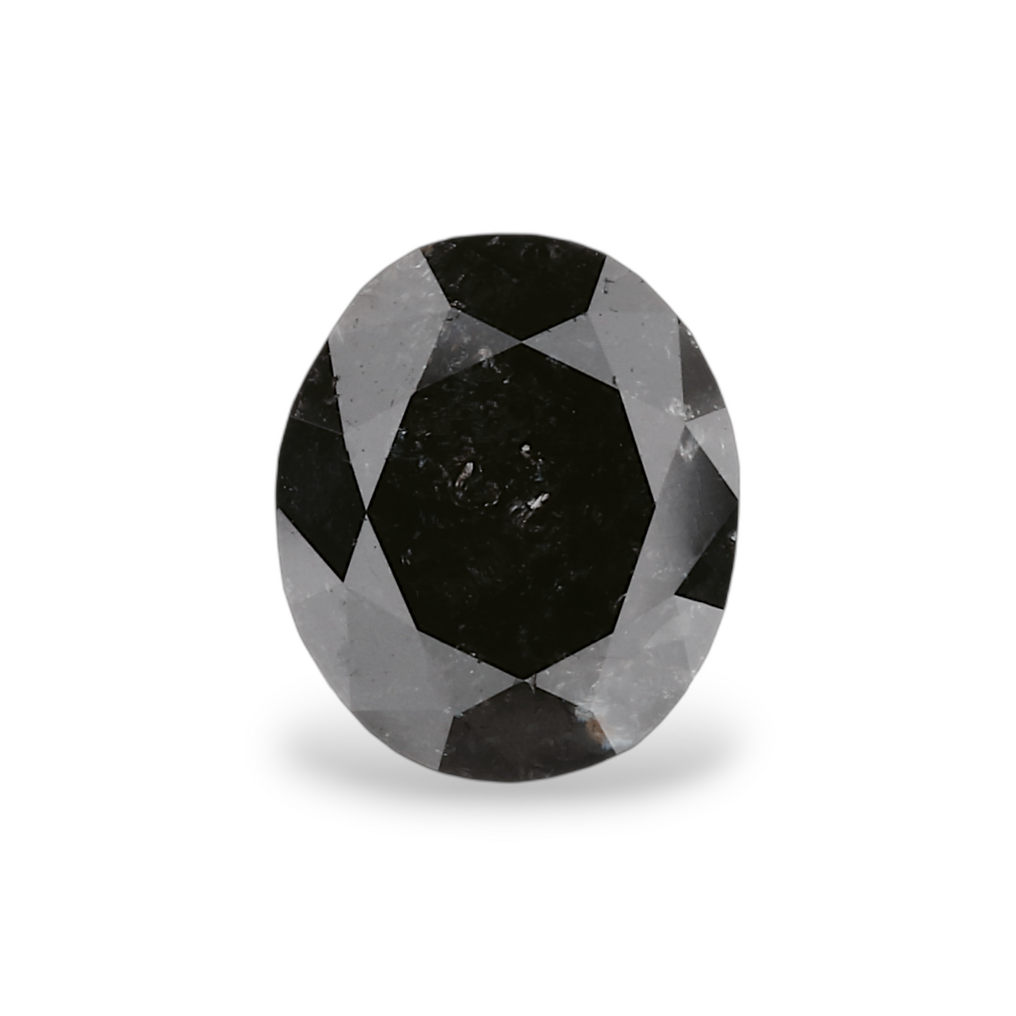 GIA 1.17 Carat Natural Fancy Black Oval Diamond SE-8321GN