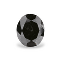GIA 1.17 Carat Natural Fancy Black Oval Diamond SE-8321GN