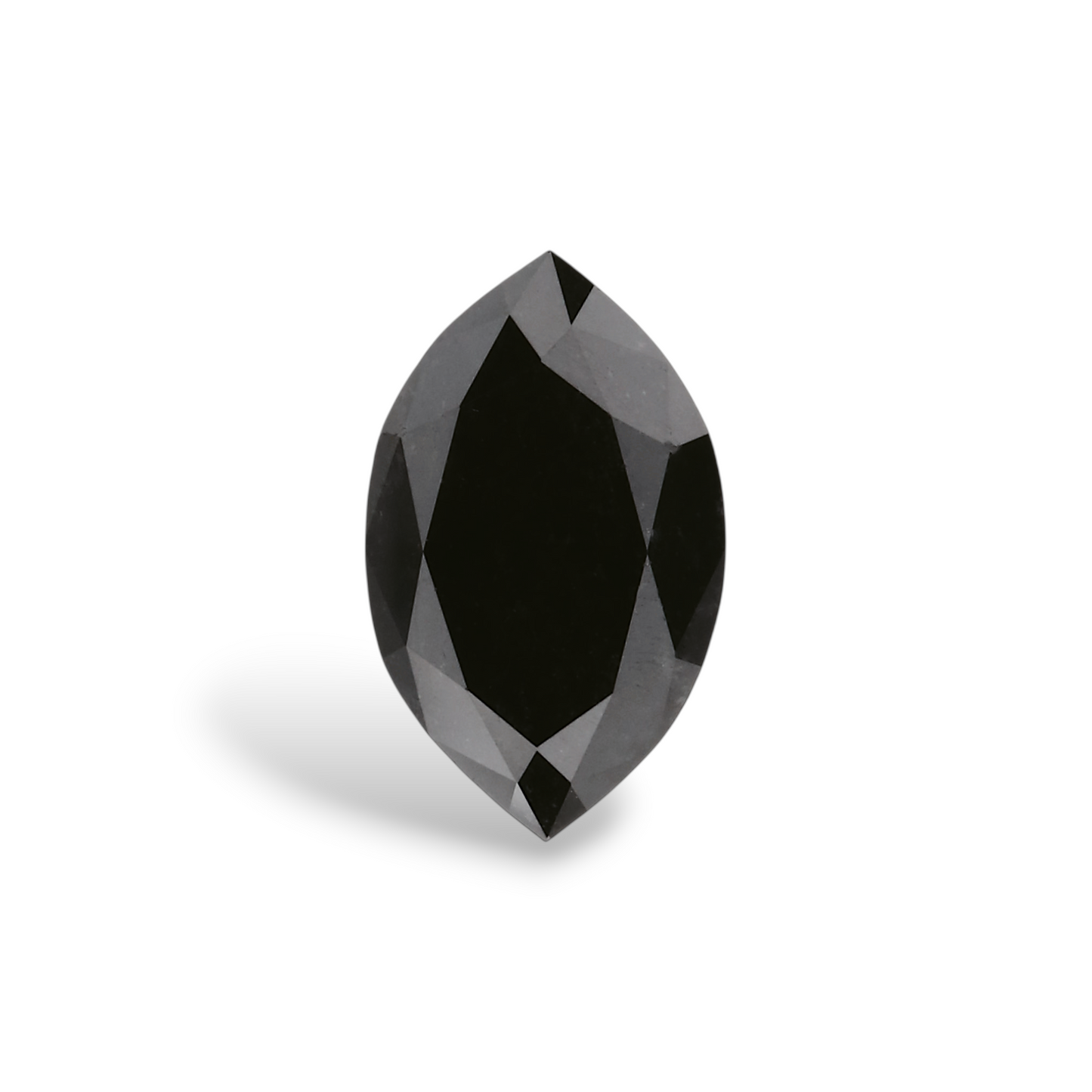 GIA 1.09 Carat Natural Fancy Black Marquise Diamond SE-8323GN