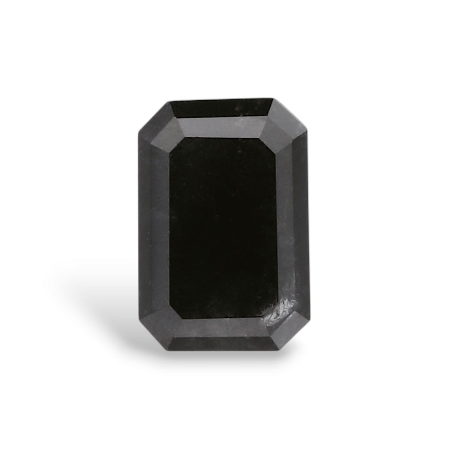 GIA 0.53 Carat Natural Fancy Black Emerald Diamond SE-8332GN