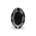 GIA 0.40 Carat Natural Fancy Black Oval Diamond SE-8335GN