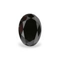 GIA 0.53 Carat Natural Fancy Black Oval Diamond SE-8337GN