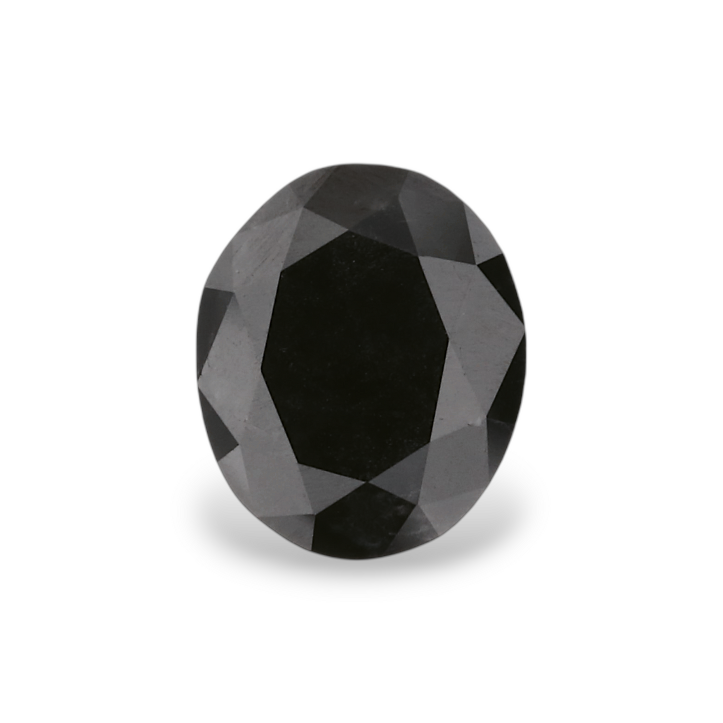 GIA 1.08 Carat Natural Fancy Black Oval Diamond SE-8575GNN