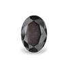 GIA 1.38 Carat Natural Fancy Black Oval Diamond SE-8577GN