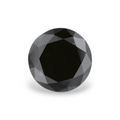 GIA 0.63 Carat Natural Fancy Black Round Diamond SE-8580GN