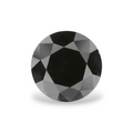 GIA 1.01 Carat Natural Fancy Black Round Diamond SE-8581GN