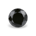 GIA 0.86 Carat Natural Fancy Black Round Diamond SE-8582GN