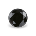 GIA 0.81 Carat Natural Fancy Black Round Diamond SE-8583GN