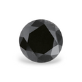 GIA 0.73 Carat Natural Fancy Black Round Diamond SE-8586GN