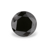 GIA 2.44 Carat Natural Fancy Black Round Diamond SE-8590GN