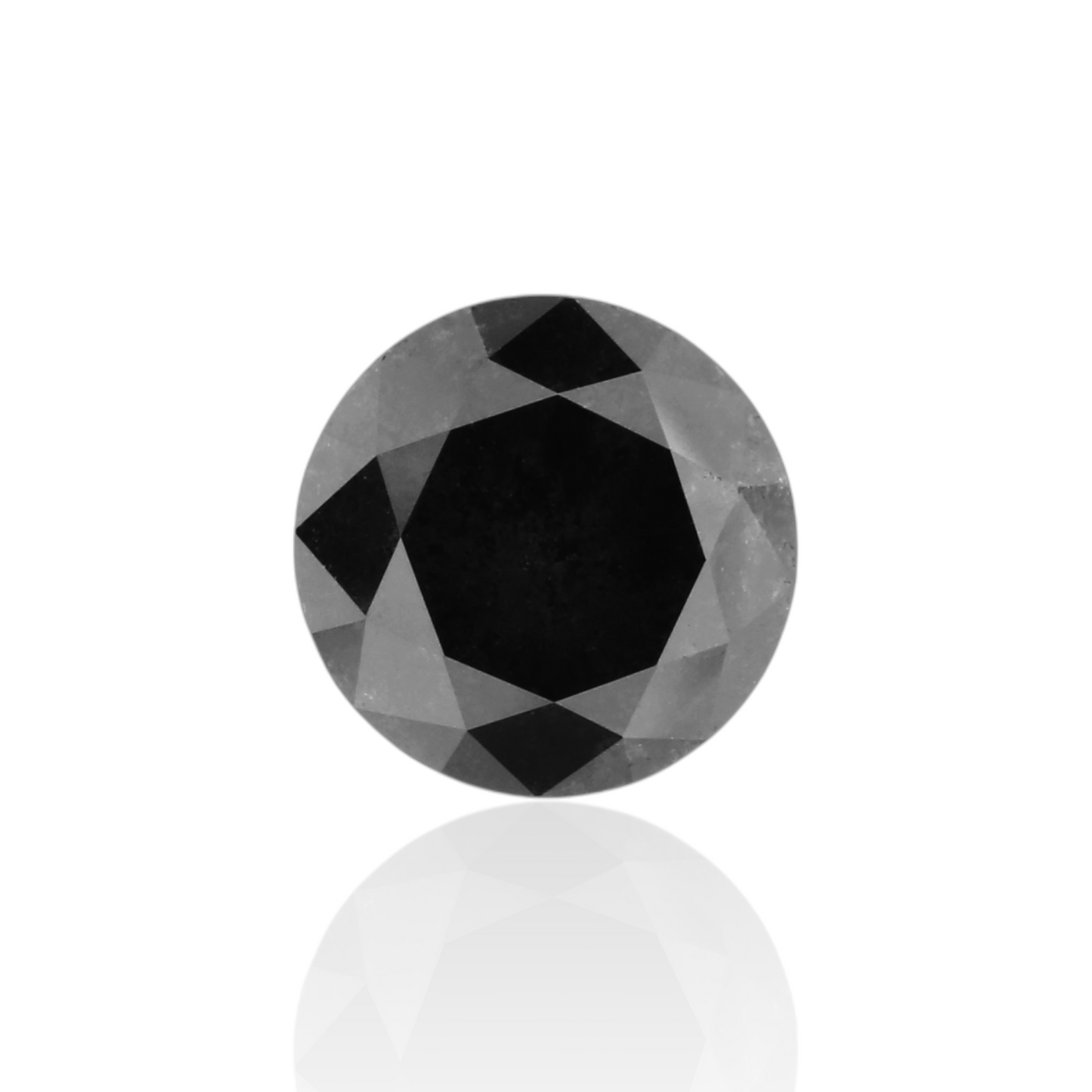 GIA 1.15 Carat Natural Fancy Black Round Diamond SE-8591GN