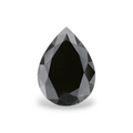 GIA 1.18 Carat Natural Fancy Black Pear Diamond SE-8592GN