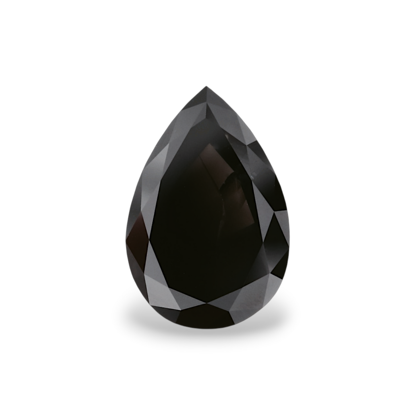 GIA 2.80 Carat Natural Fancy Black Pear Diamond SE-8593GN