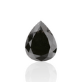 GIA 1.12 Carat Natural Fancy Black Pear Diamond SE-8595GN