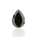 GIA 1.40 Carat Natural Fancy Black Pear Diamond SE-8598GN