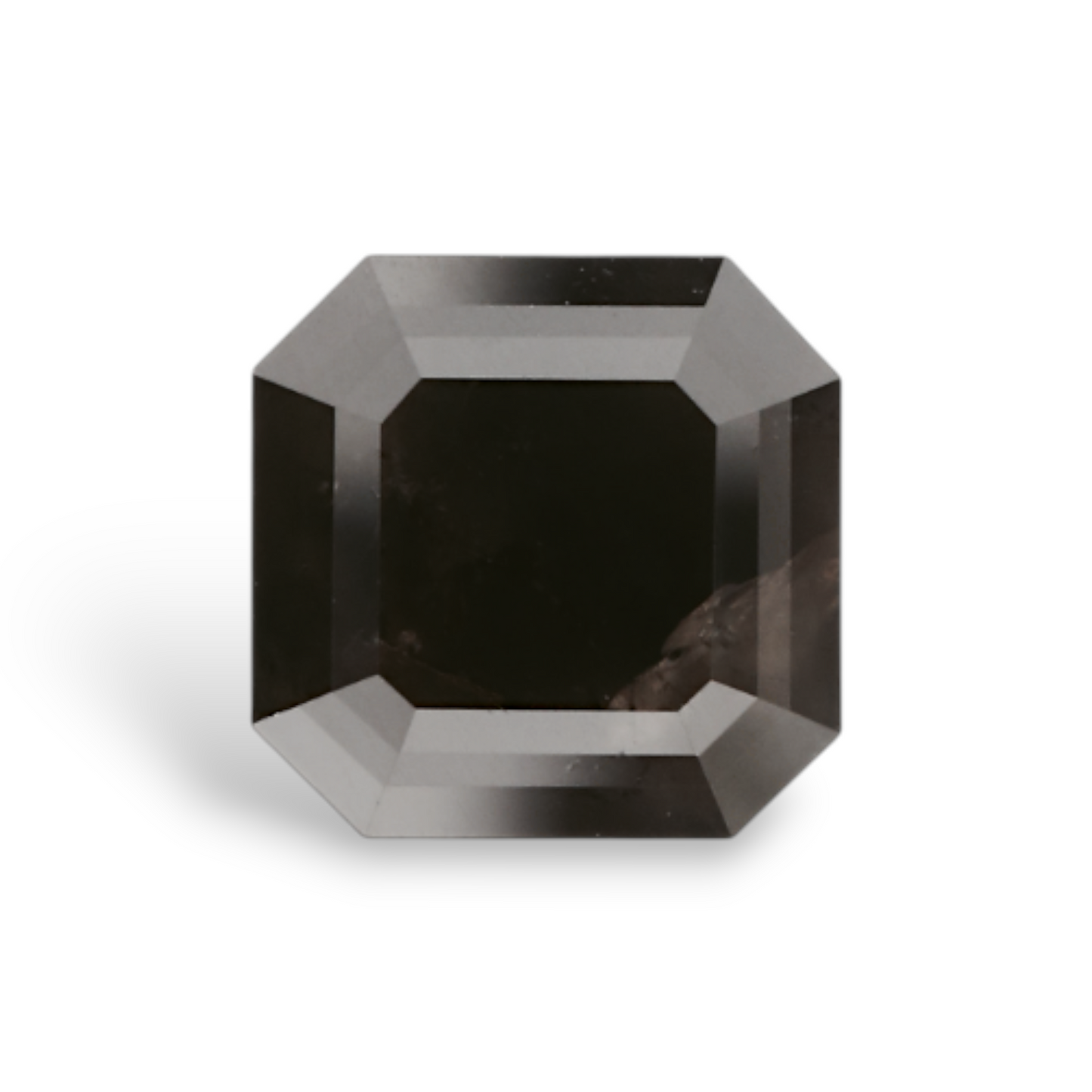 GIA 1.39 Carat Natural Fancy Black Sq emerald Diamond SE-8606GN