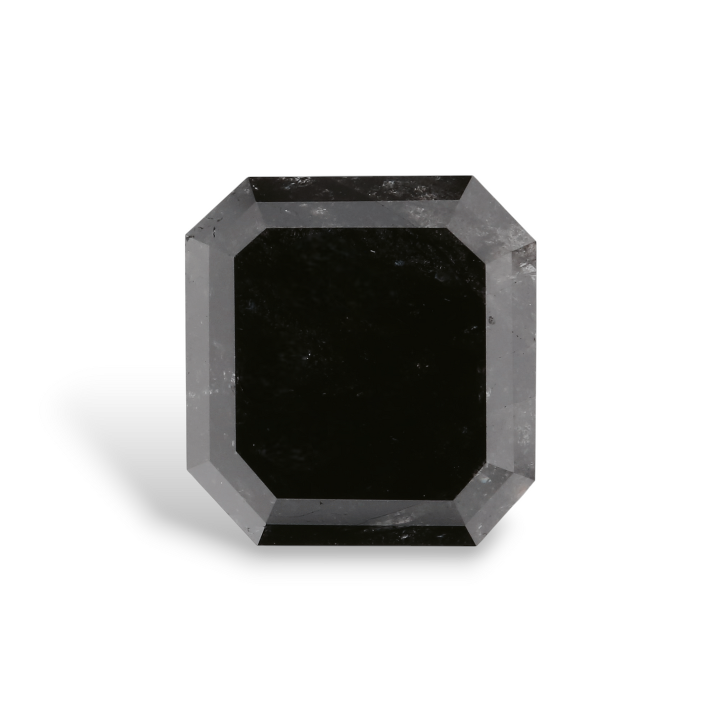 GIA 3.26 Carat Natural Fancy Black Emerald Diamond SE-8608GN