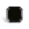 GIA 6.40 Carat Natural Fancy Black Emerald Diamond SE-8609GN