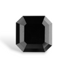 GIA 3.55 Carat Natural Fancy Black Sq emerald Diamond SE-8613GN