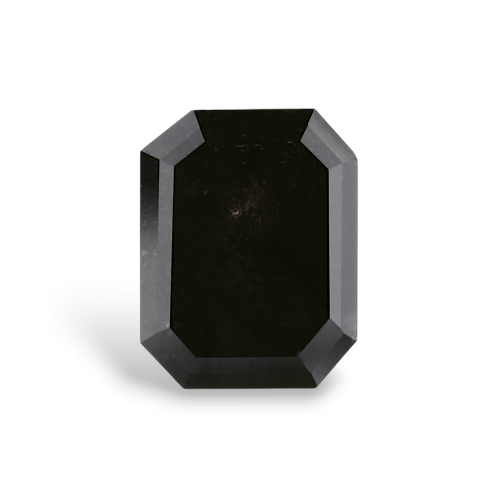 GIA 1.07 Carat Natural Fancy Black Emerald Diamond SE-8620GN